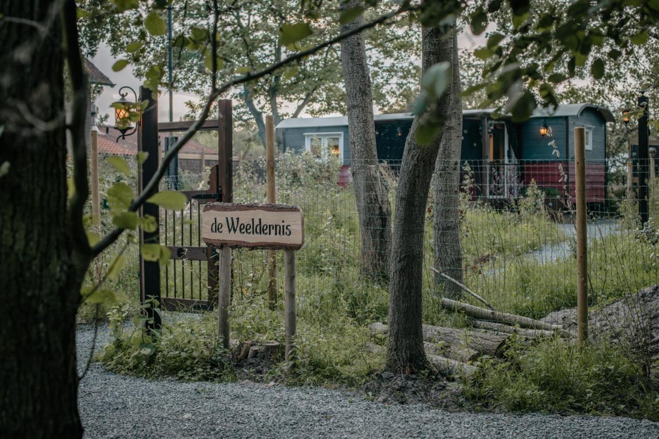 Villa Pipowagen De Zwerveling Aan Zee à Oostkapelle Extérieur photo
