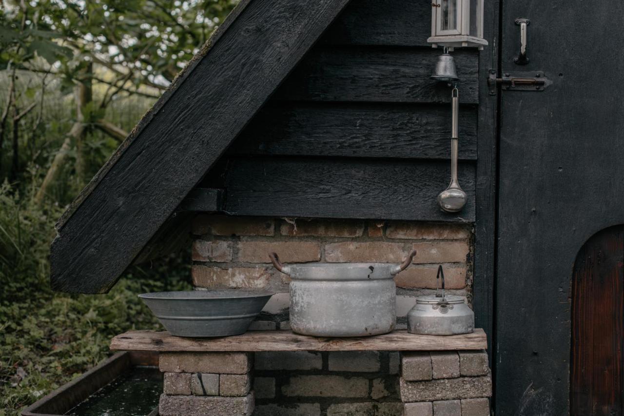 Villa Pipowagen De Zwerveling Aan Zee à Oostkapelle Extérieur photo